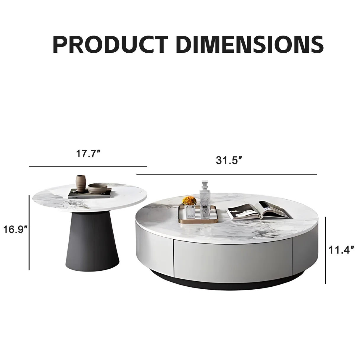 Dopper Nesting Coffee Table